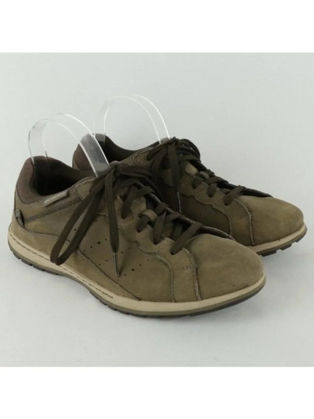 Columbia Three Passes Men's Size 9.5 Brown Leather Lace Up Casual Oxfords
